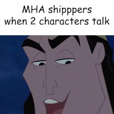 MHA shippers be like