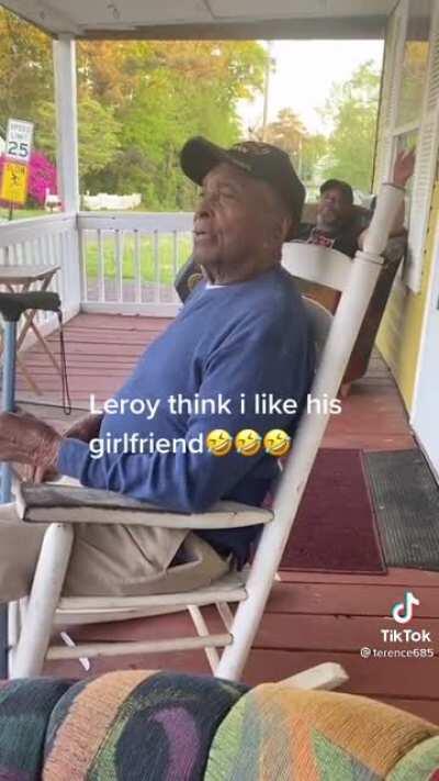 Don't mess with Leroy's lady