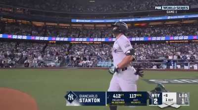 [Highlight] John Sterling calls the Giancarlo Stanton 2 run home run 