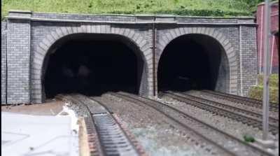 ⚠️⚠️⚠️ This is why you should NEVER stay near the exit of a railway tunnel!