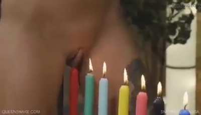 how female slaves should extinguish birthday candles if its hers she extinguish her own candles and if its her master she extinguish his and he can also decide if she should do it at any public party (one candle for each year)