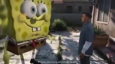 Spongebob in GTA 5