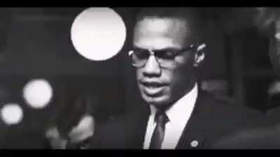 An activist tells Malcom X that the situation is hopeless as there are too many powerful interests & too few to oppose them. Malcom's response is as important today as it was then: 