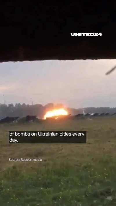 Three Russian military airfields were attacked in one night