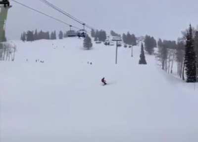 HMFT after I break my fall with a chairlift