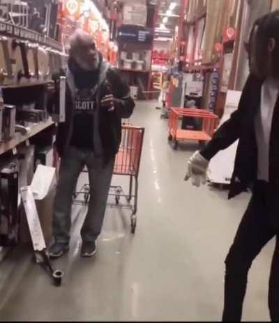 Michael Jackson in Home Depot