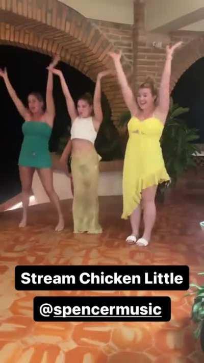 Chicken Little dance BTS