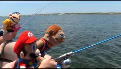 Jeffy And The Shark Puppet
