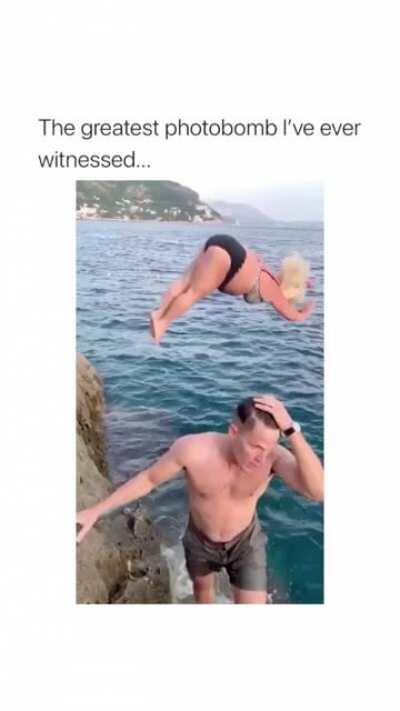 HMF while I style out this picturesque dive...