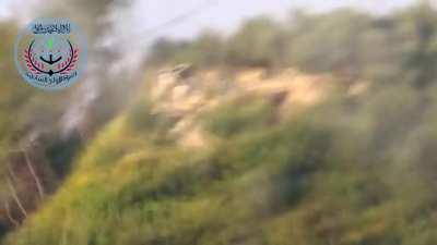 1st Coastal SPG-9 team targets Syrian Army fighting positions in Latakia - 2015