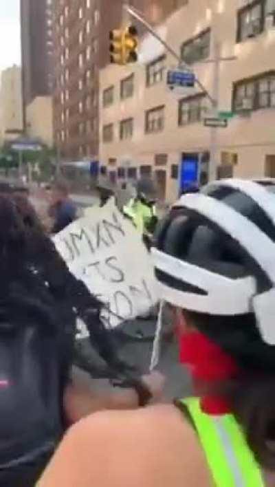 video of protester taken in unmarked van at 2nd and 25th