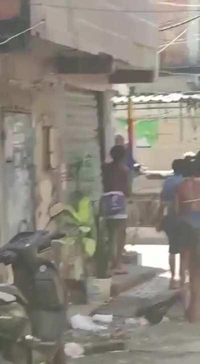 Brazilian civilians attack BOPE and CORE Operators after police officers seize tons of drugs, weapons and kill the narcoguerrilla lord. Riots and mass hysteria by civilians are being reported in Rio de Janeiro over the death of the drug lord.