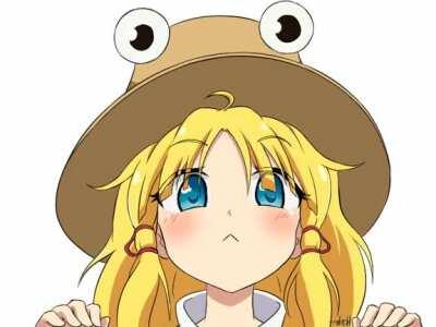 Cute Suwako being cute👀🐸