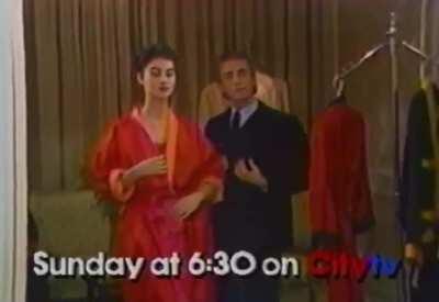 A commercial for Fashion Television, on CityTv. Taped somewhere between ‘87 and ‘89.