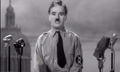 Charlie Chaplin monologue - “don’t fight for slavery, fight for liberty”