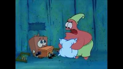 Don't mess with Patrick's secret box