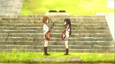 Say Dedereko den, Azusa