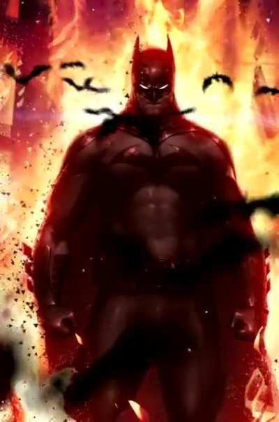 The Dark Knight in Hell