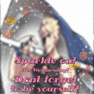 Sparkle on! It's Wednesday!