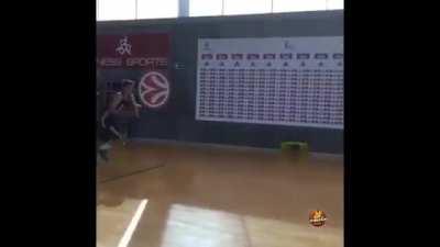 Luka Doncic hooping at 14 years old (rare footage)