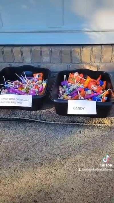 doing trick or treat a little differently this year