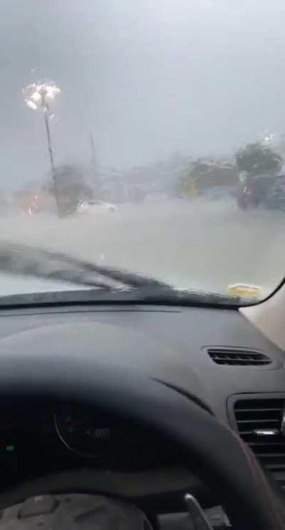 Flash Flooding in a Super Market in Auckland NZ