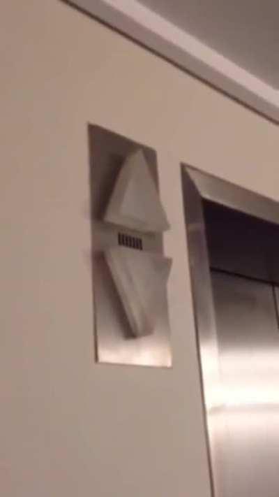 This elevator chime…