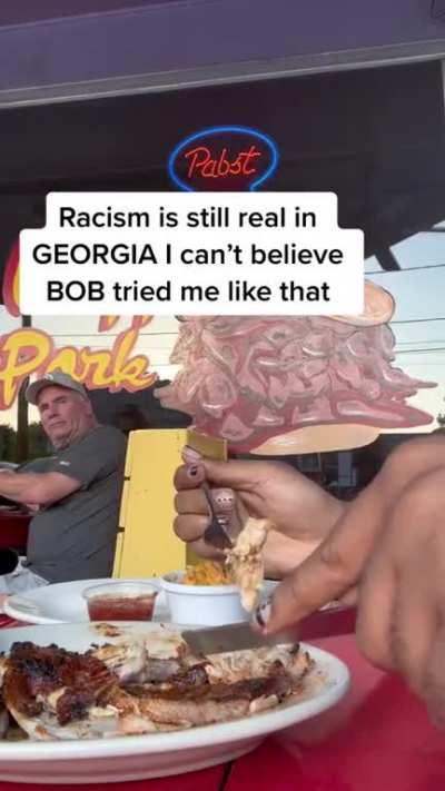 Man claims racism after being asked to turn his music down at restaurant