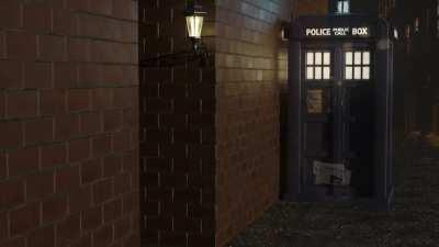 First attempt at the TARDIS Materialisation effect.