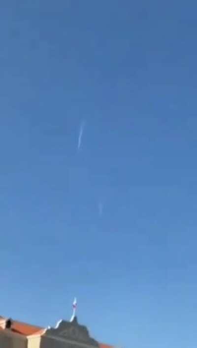 Israeli Jets over Grand Serail.