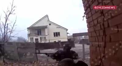 Russian marines storming Ukrainian positions near Vuhledar. 2023 February