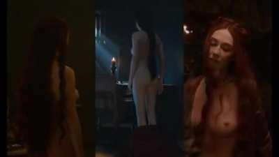 Carice van Houten (Melisandre) - Game of Thrones nude highlights.