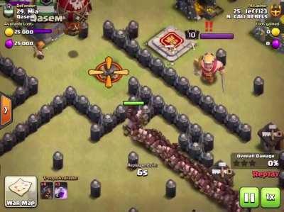 [Humor] A th8 in my clan just did this perfect attack