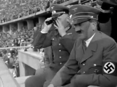 Hitler watching 1936 Olympics high on dexamphetamine