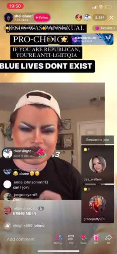 drama on TikTok Live is crazy