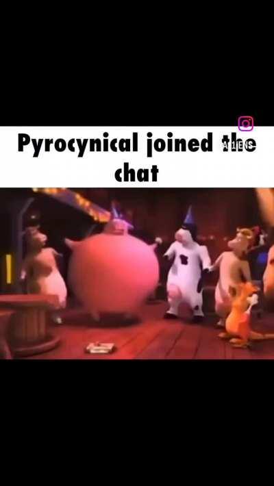 Certified Pyro moment