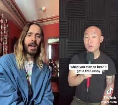 Tutorial to sound like Jared Leto