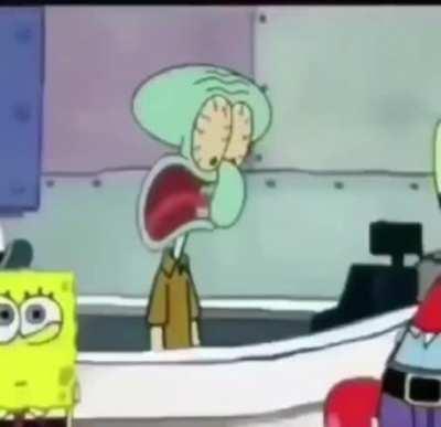 no one will ever understand the amount of pain squidward has recieved