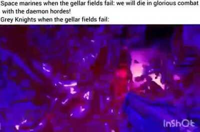 When the gellar field fails..