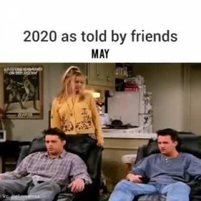 2020 as told by Friends