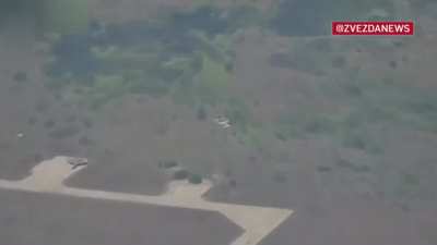 Iskander-M strike on Mirgorod airfield in the Poltava region - Ukrainian Su-27 aircraft burned.