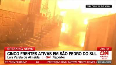 Explosão em Direto na CNN - São Pedro do Sul