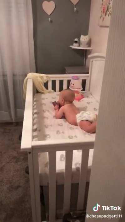 Babies just want privacy for fucks sake