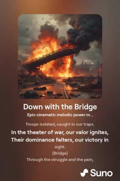 Down with the Bridge 