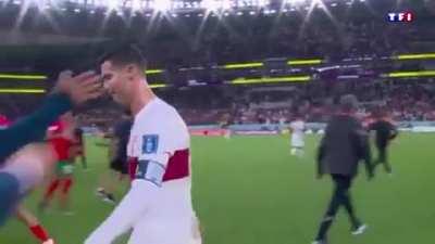 🔥 Cristiano Ronaldo In Tears After 0-1 Loss Against Morocco...