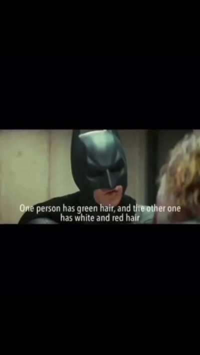 Best scene in The dark knight. Nolan is a genius