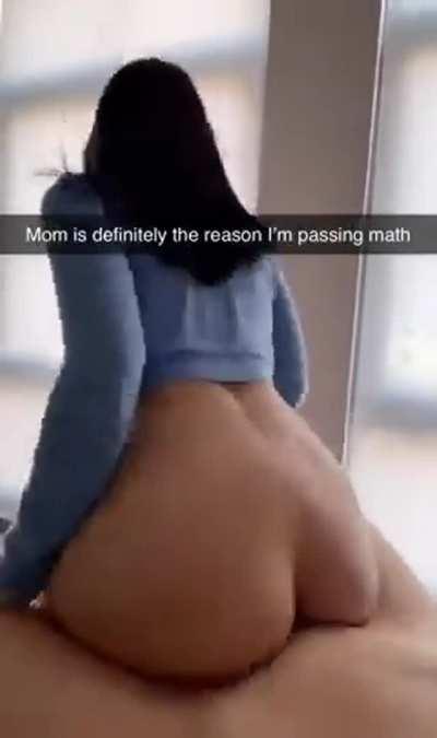 Mom is a very good teacher