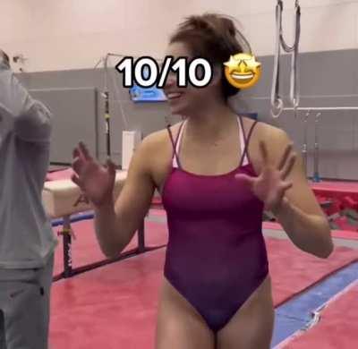 Male gymnasts attempting women’s gymnastics