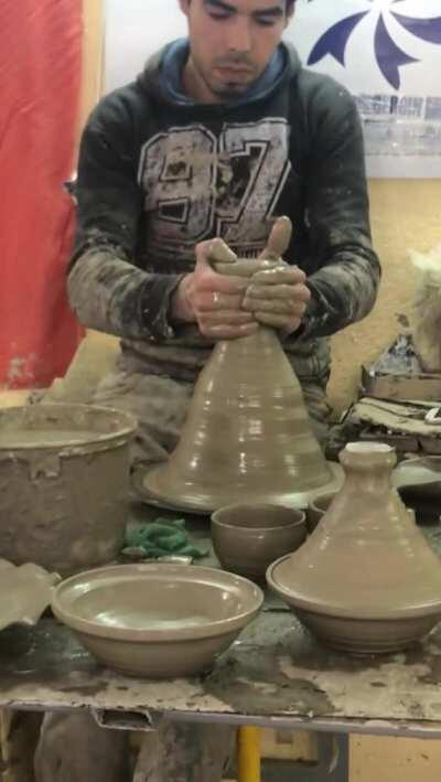 Moroccan pottery