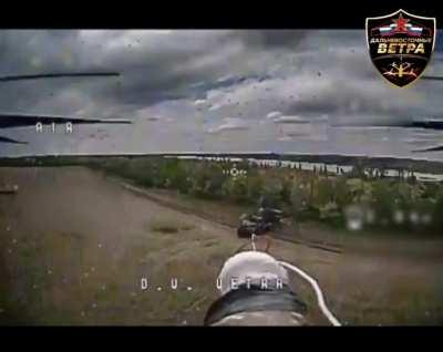 Russian Excavator Hit By Ukrainian FPV Drone Near Kharkiv